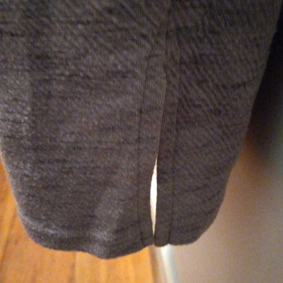 Prana Sweater Dress Fall Brown Knit Organic Cotton Knee Length Sz Xs - Picture 5 of 8